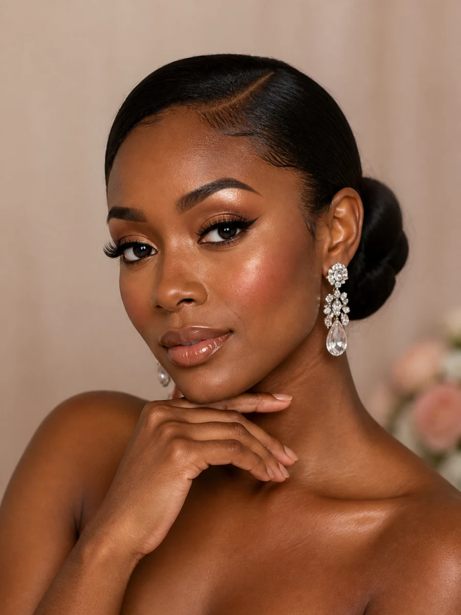 Crystal evening glam